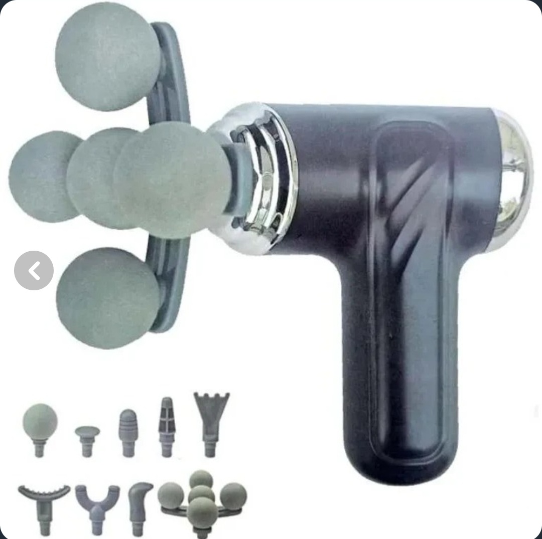 ماساژور تفنگی ۵ سر مدل LM-280 گیربکس حرفه‌ای